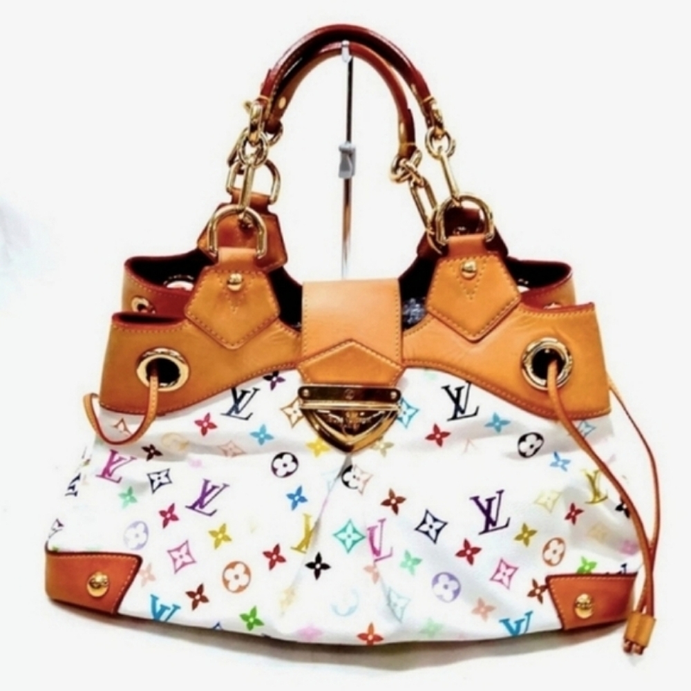 Louis Vuitton Ursula Murakami Multicolor Monogram Shoulder Bag Limited Edition